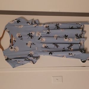George XL teal dress